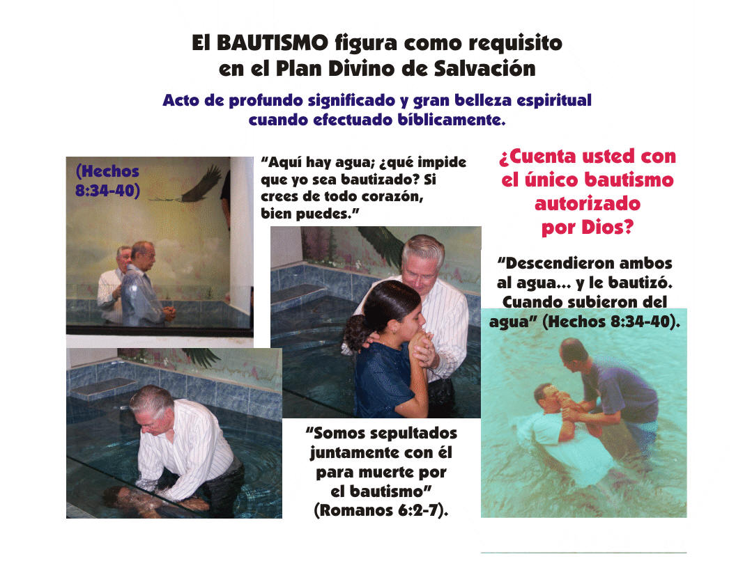 El único bautismo autorizado por Dios (2). Cómo